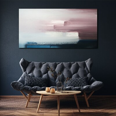 Vászonkép Absztrakt táj pasztell árnyalatokban