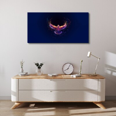 Vászonkép Bird on Fire