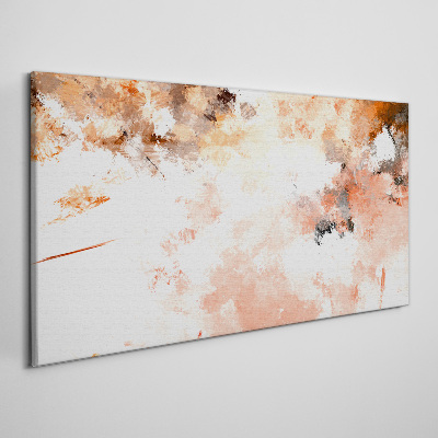 Vászonkép Pasztell tükröződések absztrakcióban