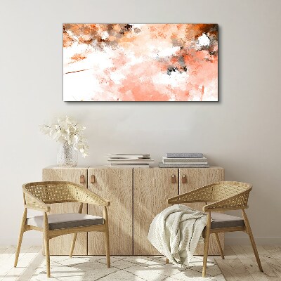 Vászonkép Pasztell tükröződések absztrakcióban