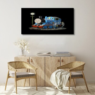 Vászonkép Thomas és barátai éjjel