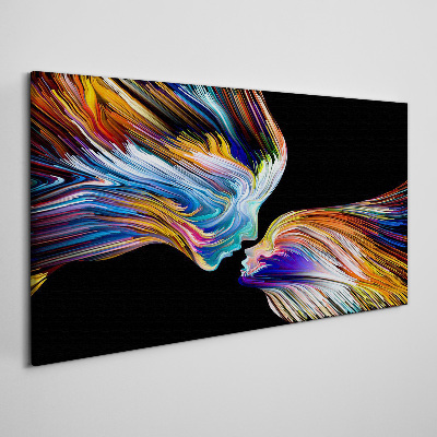 Vászonkép A szerelem és az érzelmek színei