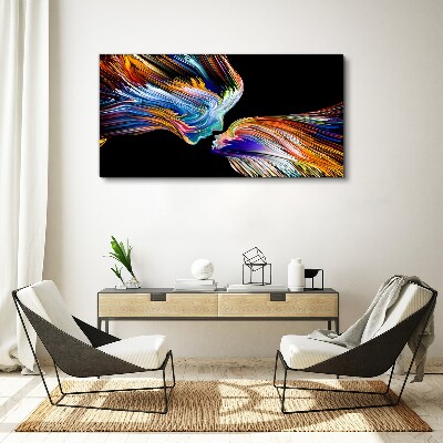 Vászonkép A szerelem és az érzelmek színei