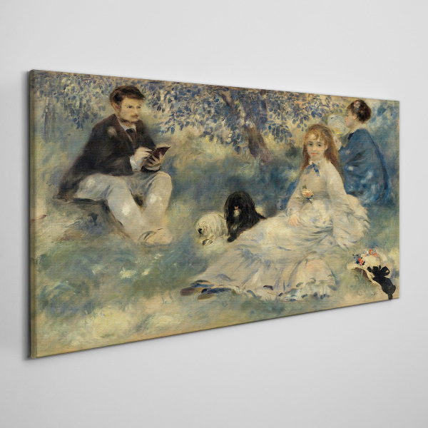 Vászonkép Nyári piknik a parkban