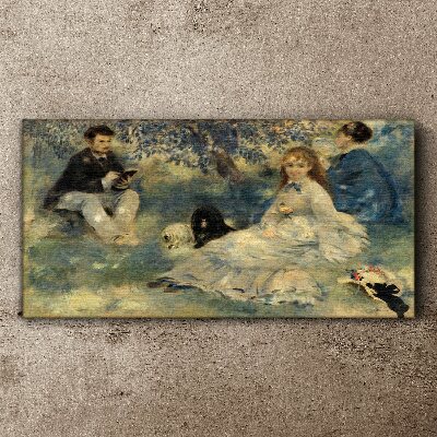 Vászonkép Nyári piknik a parkban