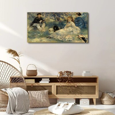 Vászonkép Nyári piknik a parkban