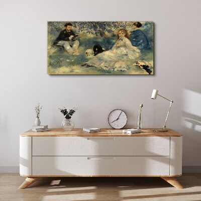 Vászonkép Nyári piknik a parkban