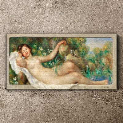 Vászonkép Béke a nyári kertben