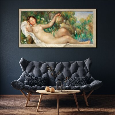 Vászonkép Béke a nyári kertben