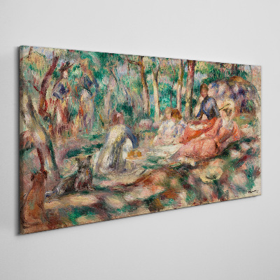 Vászonkép Nyári délután a parkban