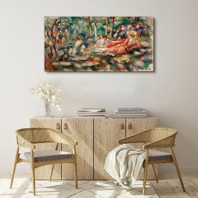 Vászonkép Nyári délután a parkban