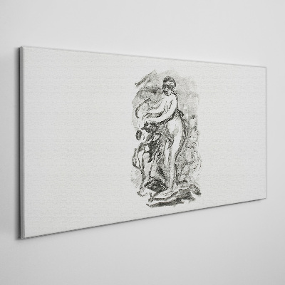 Vászonkép Mozgó figura