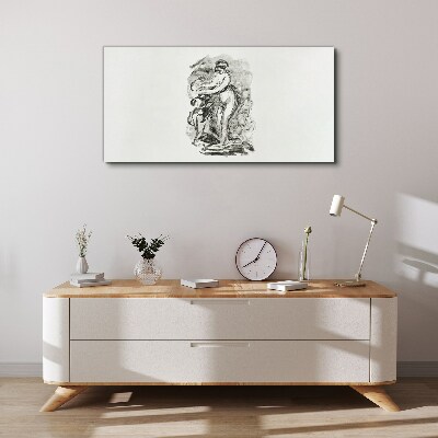 Vászonkép Mozgó figura