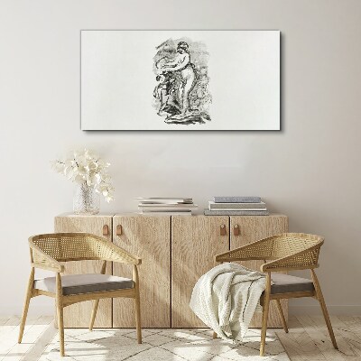 Vászonkép Mozgó figura