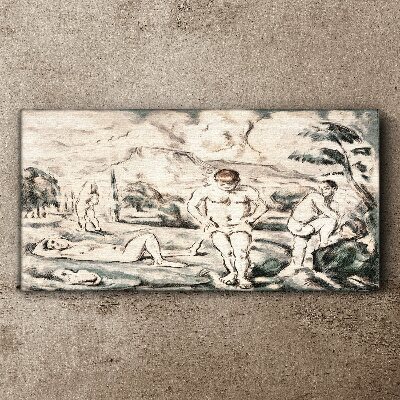 Vászonkép Jelenet a természetből