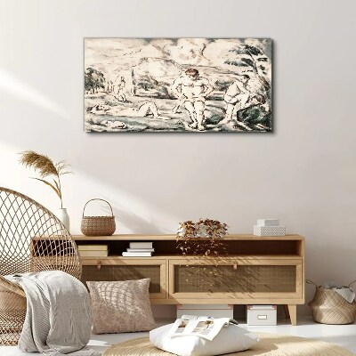 Vászonkép Jelenet a természetből