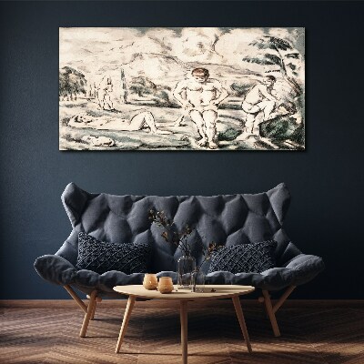 Vászonkép Jelenet a természetből