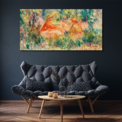 Vászonkép Nyári délután a kertben