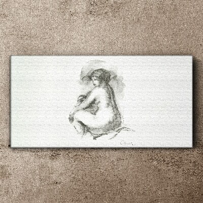 Vászonkép Aktok az árnyékban