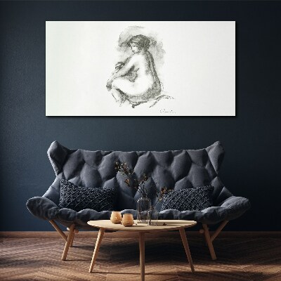 Vászonkép Aktok az árnyékban