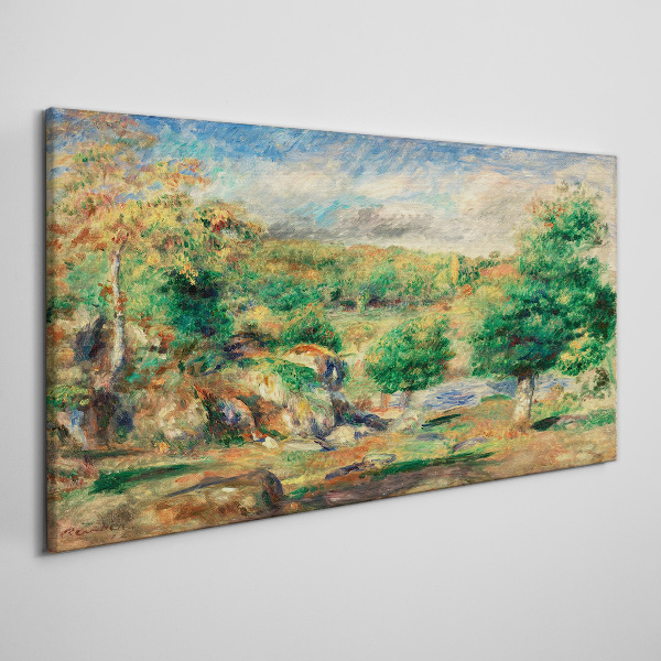 Vászonkép Nyári táj