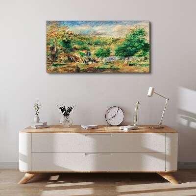 Vászonkép Nyári táj