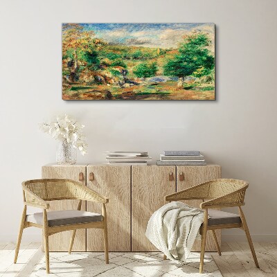 Vászonkép Nyári táj