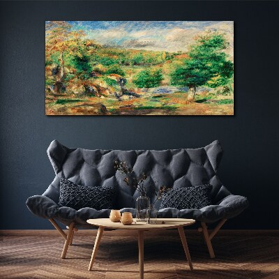 Vászonkép Nyári táj