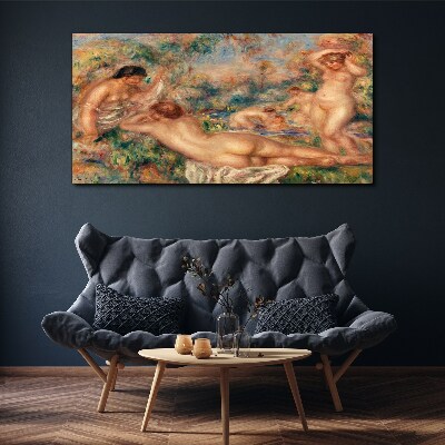 Vászonkép Nyári pillanatok a kertben