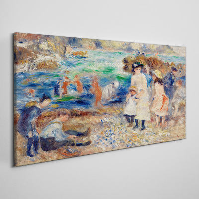 Vászonkép Nyári délután a tenger mellett