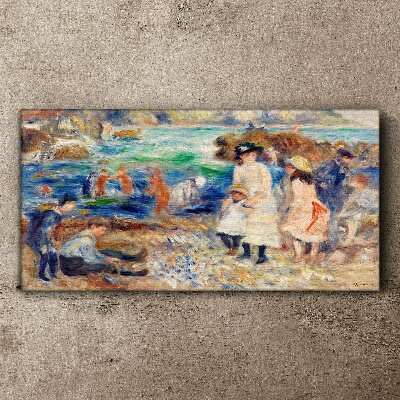 Vászonkép Nyári délután a tenger mellett