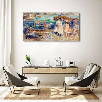 Vászonkép Nyári délután a tenger mellett