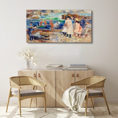 Vászonkép Nyári délután a tenger mellett