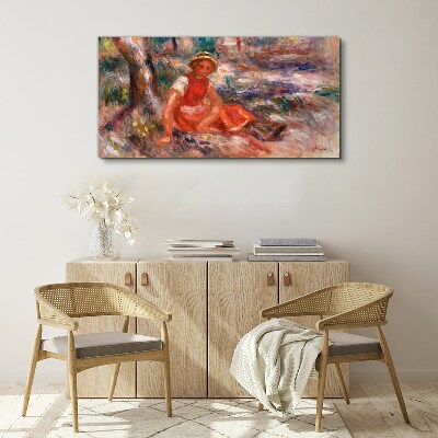 Vászonkép Nyári pillanat a parkban