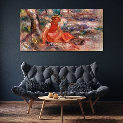 Vászonkép Nyári pillanat a parkban