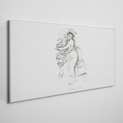 Vászonkép Mozgó figura