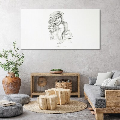 Vászonkép Mozgó figura