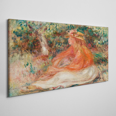 Vászonkép Nyári napsütésben ázni