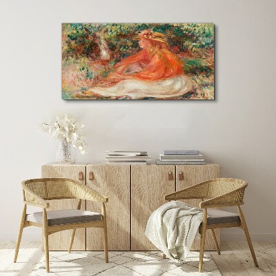 Vászonkép Nyári napsütésben ázni