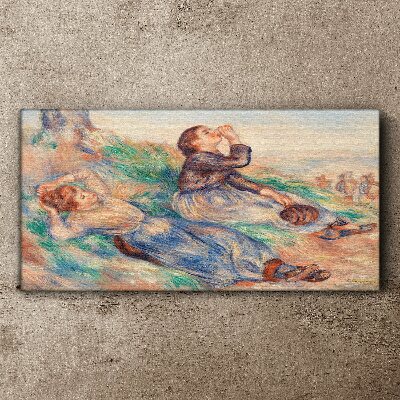 Vászonkép Gyermekek álmai a réten