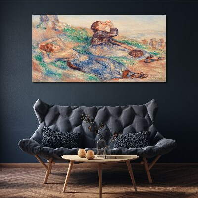 Vászonkép Gyermekek álmai a réten