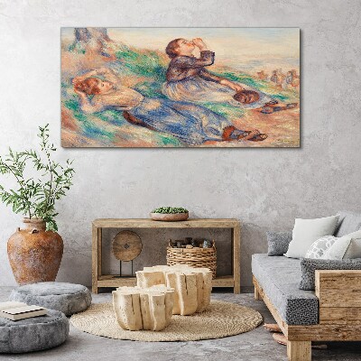 Vászonkép Gyermekek álmai a réten