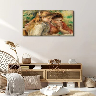 Vászonkép Barátok elmélkedései