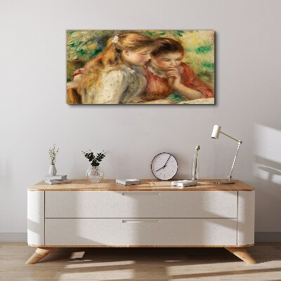 Vászonkép Barátok elmélkedései