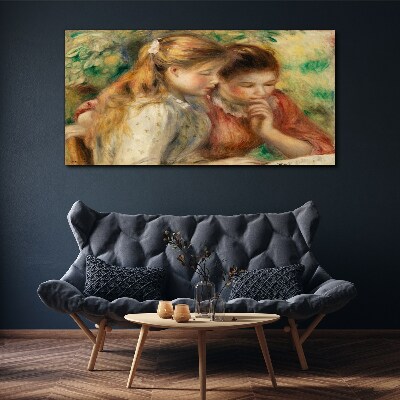 Vászonkép Barátok elmélkedései