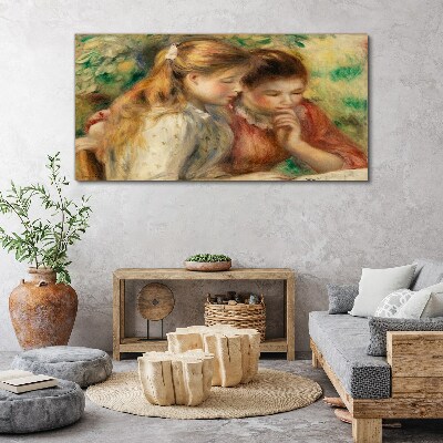 Vászonkép Barátok elmélkedései