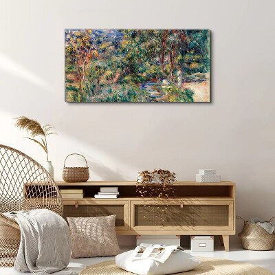 Vászonkép Nyári délután a parkban