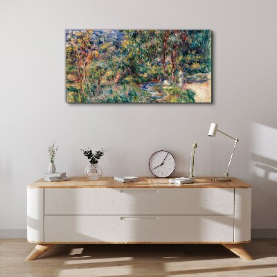 Vászonkép Nyári délután a parkban