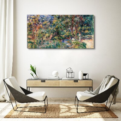 Vászonkép Nyári délután a parkban