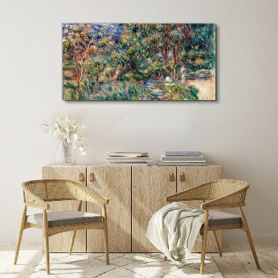 Vászonkép Nyári délután a parkban